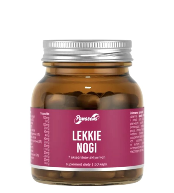 PANASEUS Lekkie nogi - 50 kaps. YANGO