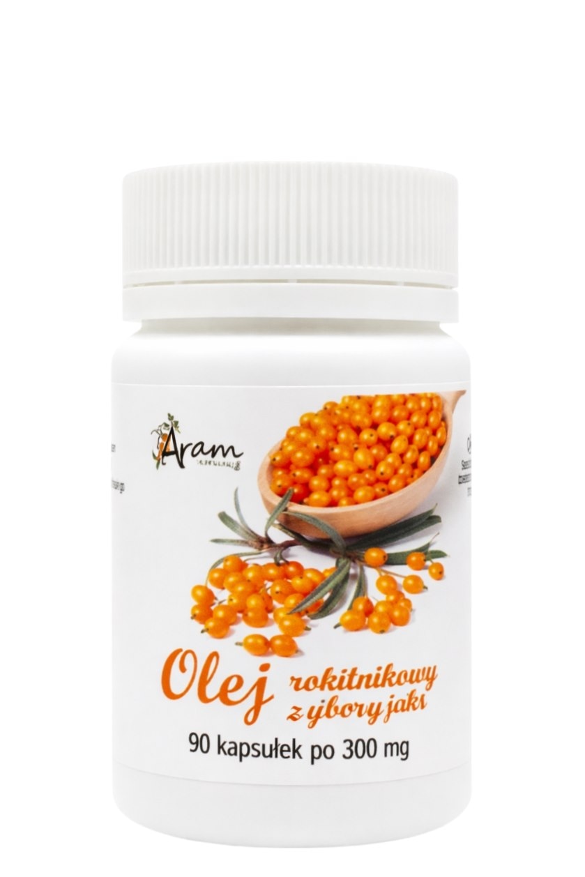 ARAM NATURA Olej rokitnikowy syberyjski 300mg, 90 kaps.