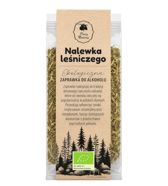 Zaprawka do alkoholu Nalewka leśniczego BIO 20g DARY NATURY