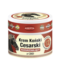 ASEPTA Krem koński cesarski rozgrzewający z CBD 50ml