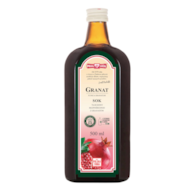 GRANAT sok 100% NFC 500ml bez dodatku cukru POLSKA RÓŻA