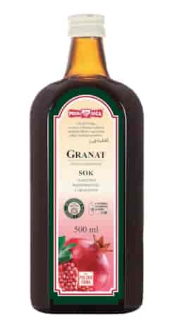 GRANAT sok 100% NFC 500ml bez dodatku cukru POLSKA RÓŻA