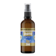 Mikro-Złoto koloidalne SPRAY Au200 20ppm 100ml PRO AKTIV