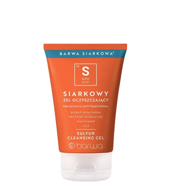 SIARKOWA Żel do twarzy oczyszczający siarkowy 120ml BARWA