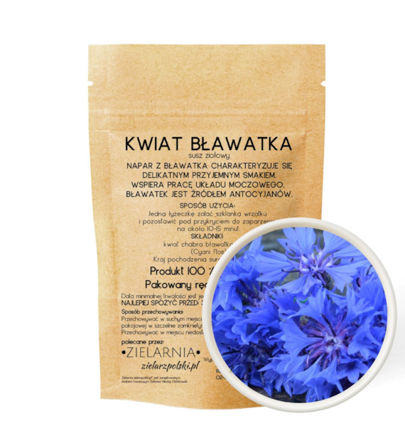 Bławatek kwiat 50g ZIELARZPOLSKI.PL