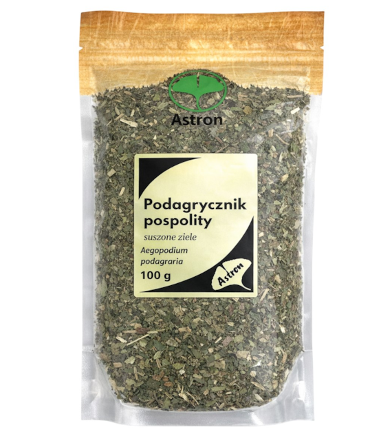 ASTRON Podagrycznik pospolity suszone ziele 100g
