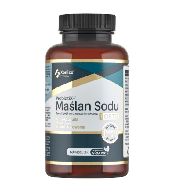 ProbiotiX+ Maślan sodu FORTE, 60 vcaps. XENICO PHARMA