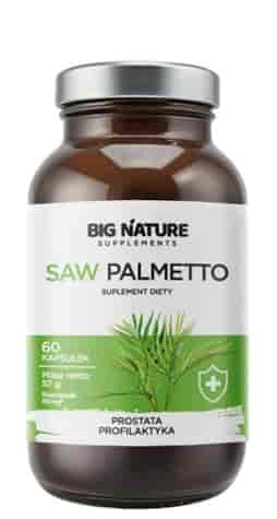 BIG NATURE Kapsułki Saw Palmetto ekstrakt 60 kaps.