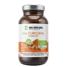 BIG NATURE Tabletki Curcuma BIO 500mg, 90 tabl.
