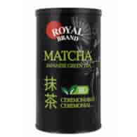 Matcha japońska ceremonialna BIO puszka 100g ROYAL BRAND