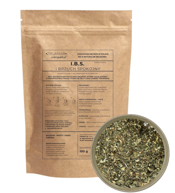 I.B.S.- herbatka ziołowa 100g ZIELARZPOLSKI.PL