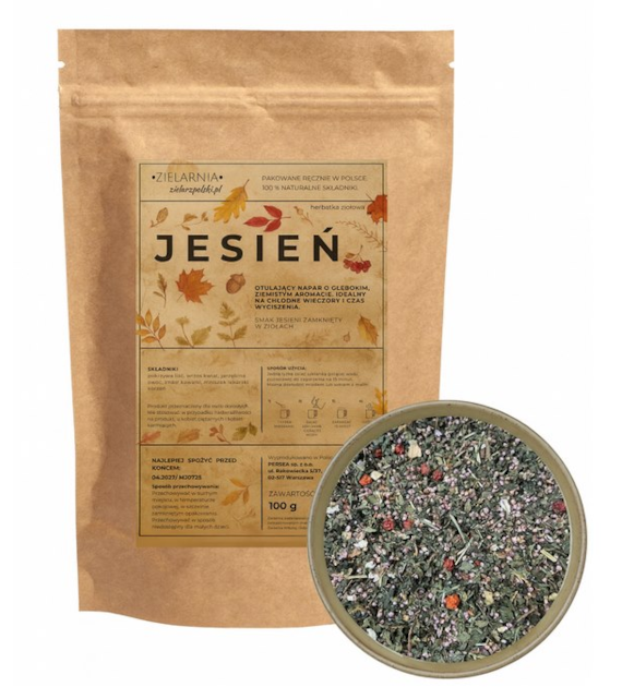 Jesień - herbatka ziołowa 100g ZIELARZPOLSKI.PL
