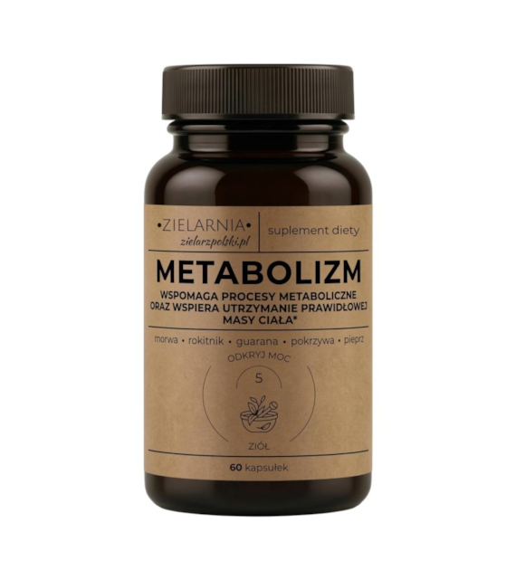 METABOLIZM 60 kaps. ZIELARZPOLSKI.PL