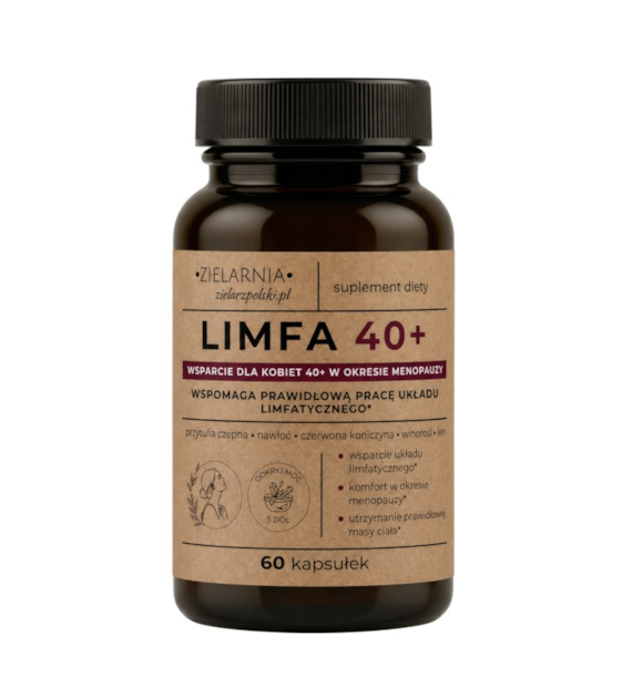 LIMFA 40+ 60 kaps. ZIELARZPOLSKI.PL