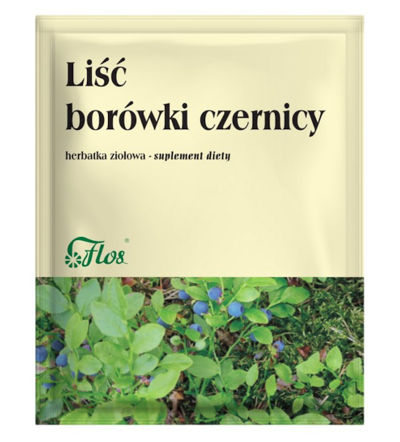 Borówka czernica liść 50g FLOS