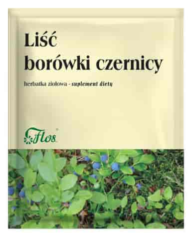 Borówka czernica liść 50g FLOS