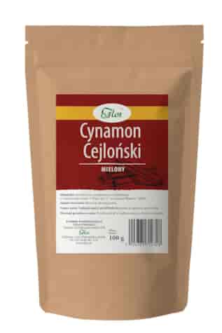 Cynamon cejloński mielony 100g FLOS