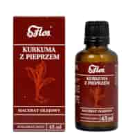Kurkuma z pieprzem macerat olejowy 45ml FLOS