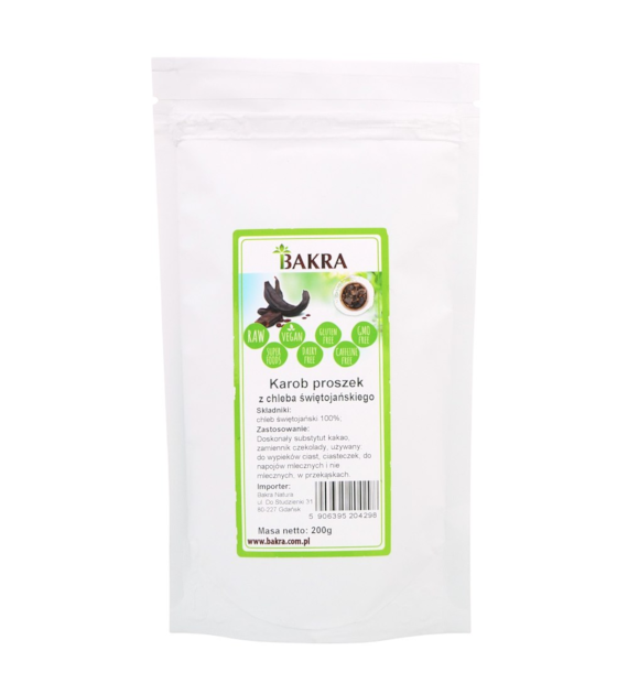 BAKRA Karob proszek z Chleba Świętojańskiego 200g