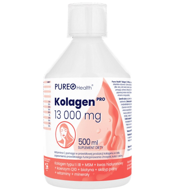 PUREO HEALTH Kolagen pro 13000mg 500 ml