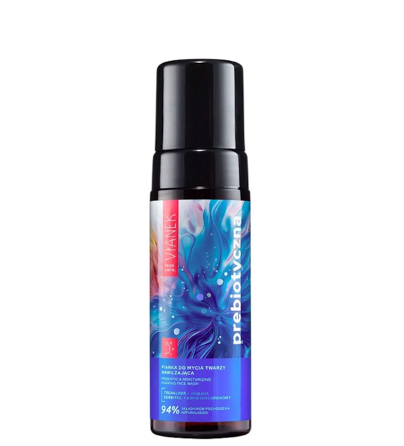 VIANEK Prebiotyczna pianka do mycia twarzy nawilżająca z trehalozą 150ml SYLVECO