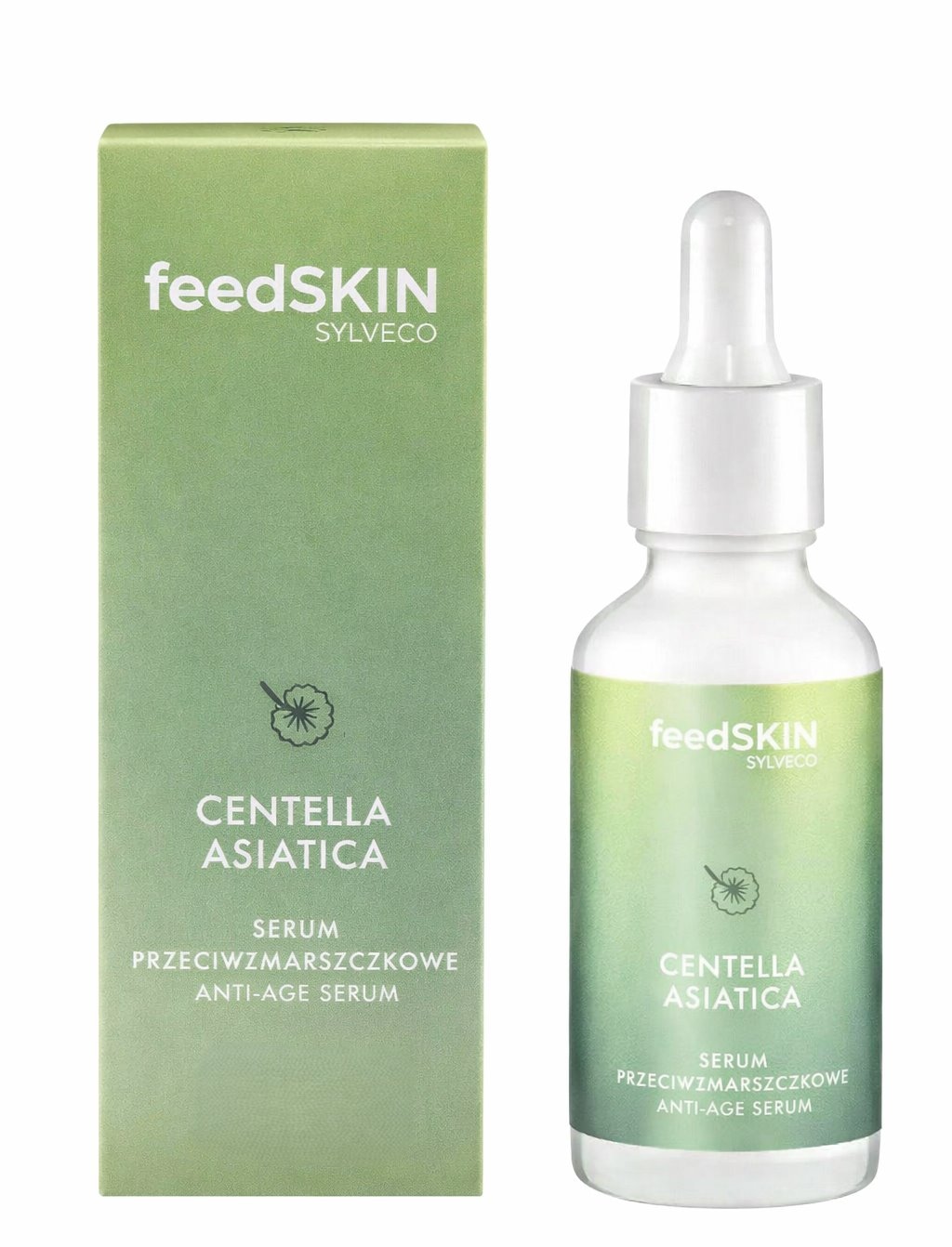 feedSKIN Serum przeciwzmarszczkowe Anti-Age z wąkrotą azjatycką 30ml SYLVECO
