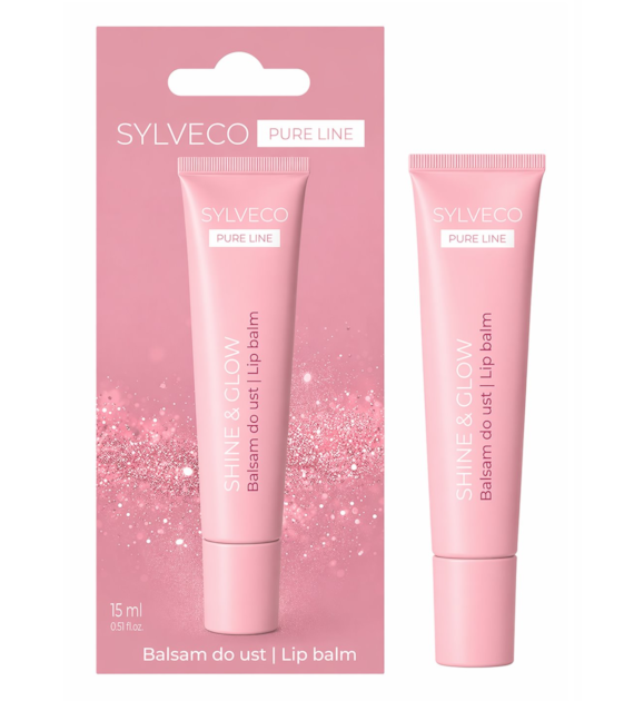 PURE LINE Balsam do ust Shine and Glow 15ml SYLVECO