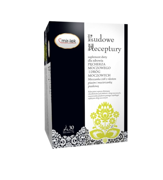 LUDOWE RECEPTURY pęcherz moczowy i drogi moczowe 30 saszetek MIR-LEK