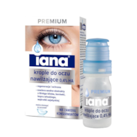 IANA Krople do oczu PREMIUM nawilżające bez konserwantów 0,4% HA 10ml STARPHARMA