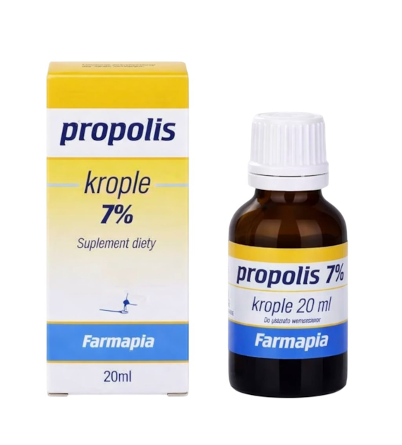 Propolis krople 7% 20ml FARMAPIA