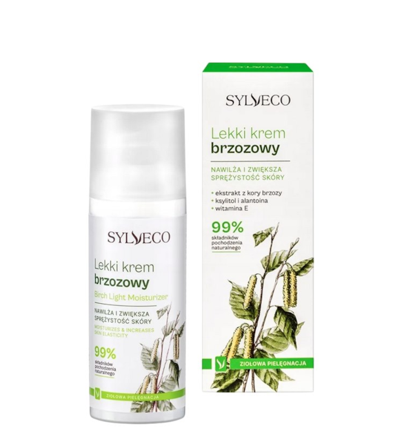 Lekki krem brzozowy 50ml (dozownik) SYLVECO