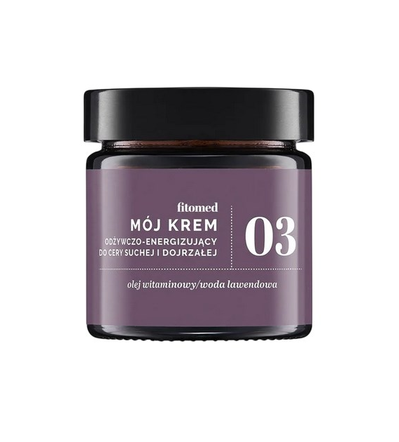 Mój krem 03 odżywczo-energizujący do cery suchej i dojrzałej 55g FITOMED