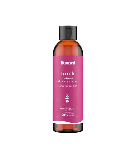 Tonik do cery suchej lukrecja gładka 200ml FITOMED