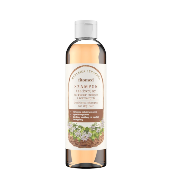 Szampon ziołowy tradycyjny do włosów suchych i normalnych 250ml FITOMED