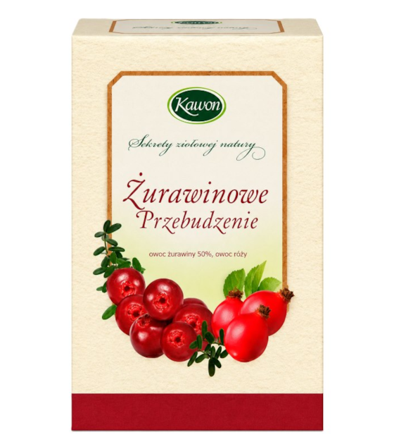 Herbatka Żurawinowe Przebudzenie fix 20*3g KAWON