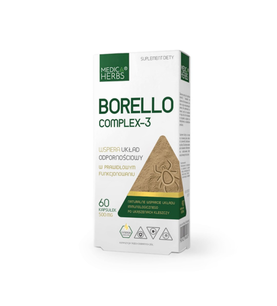 MEDICA HERBS Borello Complex-3 60 kaps.