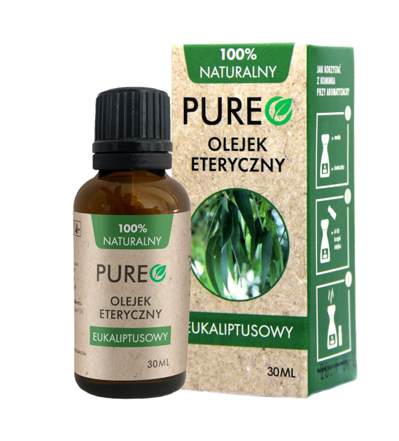 PUREO Naturalny olejek eteryczny Eukaliptusowy 30 ml