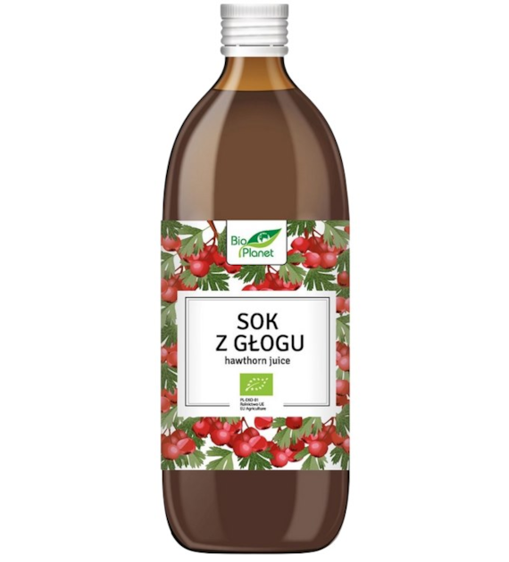 BIO PLANET Sok z Głogu BIO 500ml