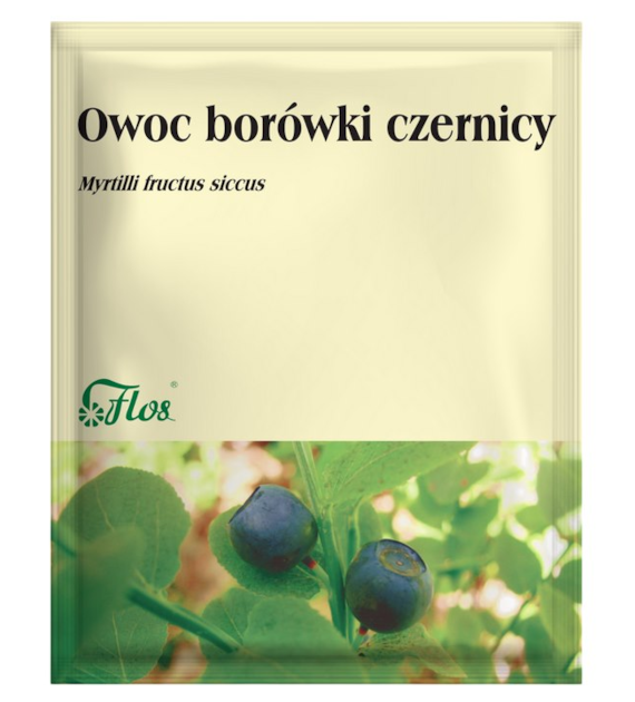 Borówka czernica owoc 50g FLOS