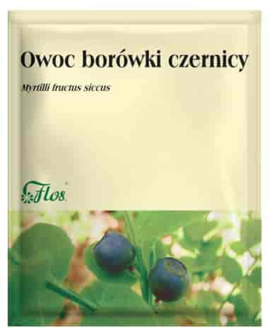 Borówka czernica owoc 50g FLOS