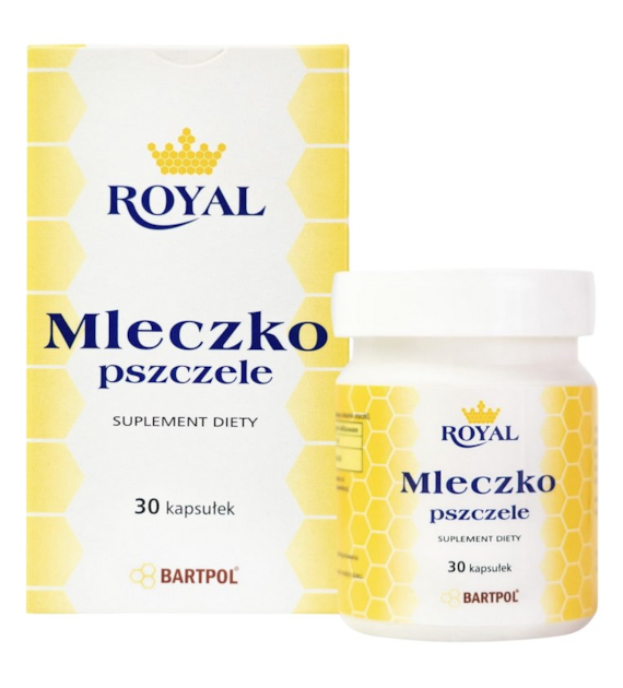 ROYAL Mleczko pszczele 30kap. BARTPOL