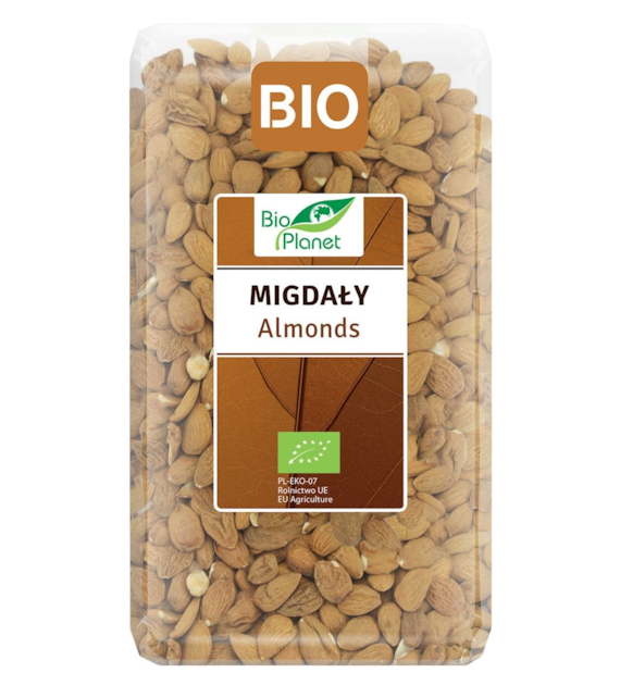 BIO PLANET Migdały BIO 1kg