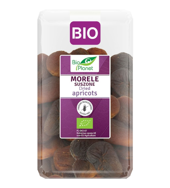 BIO PLANET Morele suszone bezglutenowe BIO 1kg