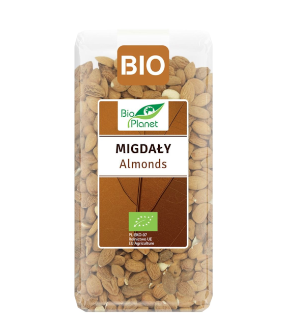 BIO PLANET Migdały BIO 350g