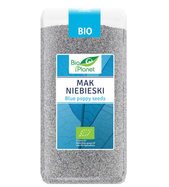 BIO PLANET Mak niebieski BIO 400g