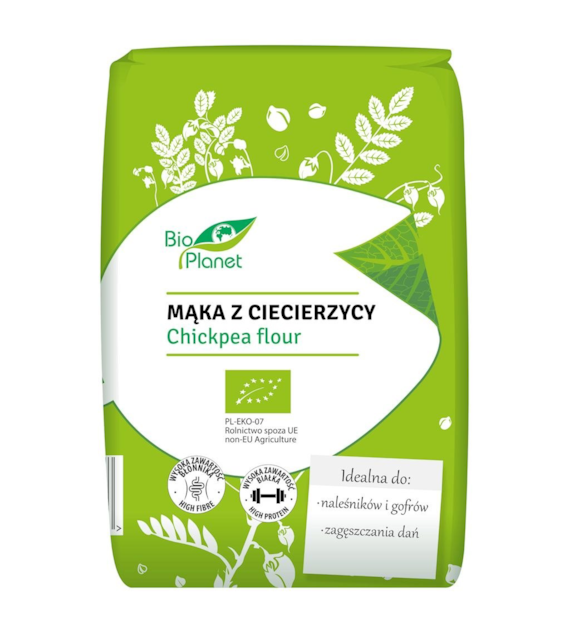 BIO PLANET Mąka z ciecierzycy BIO 400g