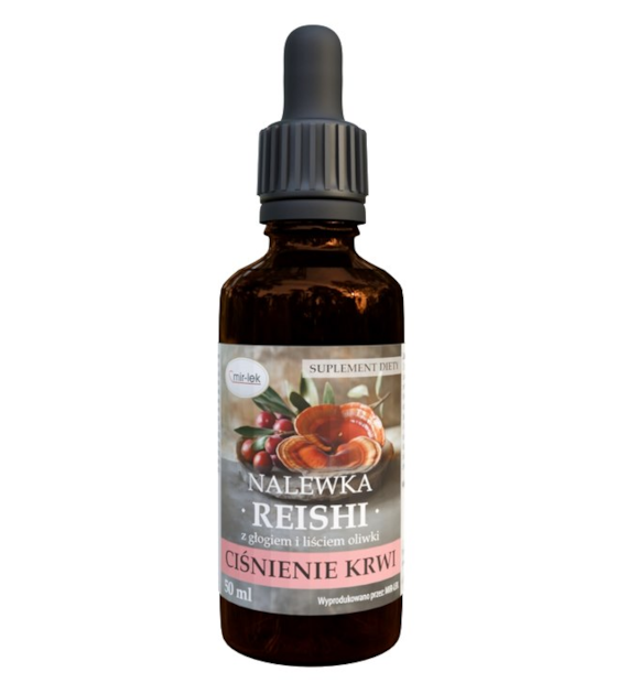 Nalewka reishi z głogiem - ciśnienie 50ml MIR-LEK