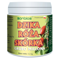 SANBIOS Dzika róża skórka mielona 200g