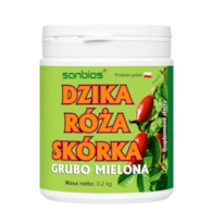 SANBIOS Dzika róża skórka mielona 200g