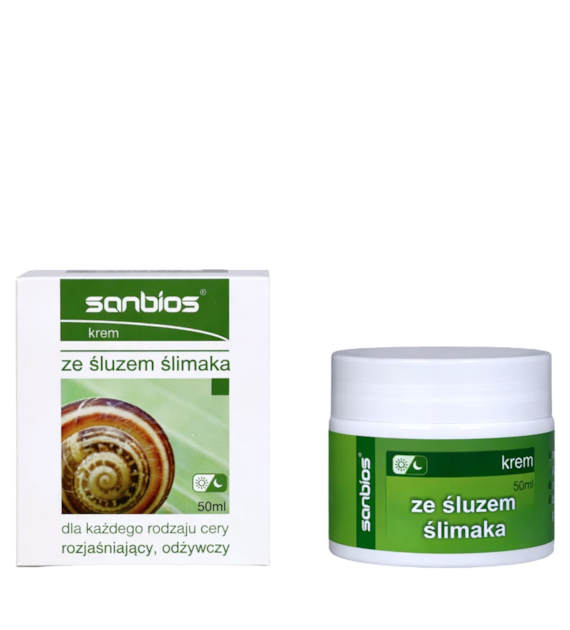 SANBIOS Krem ze śluzem ślimaka 50ml